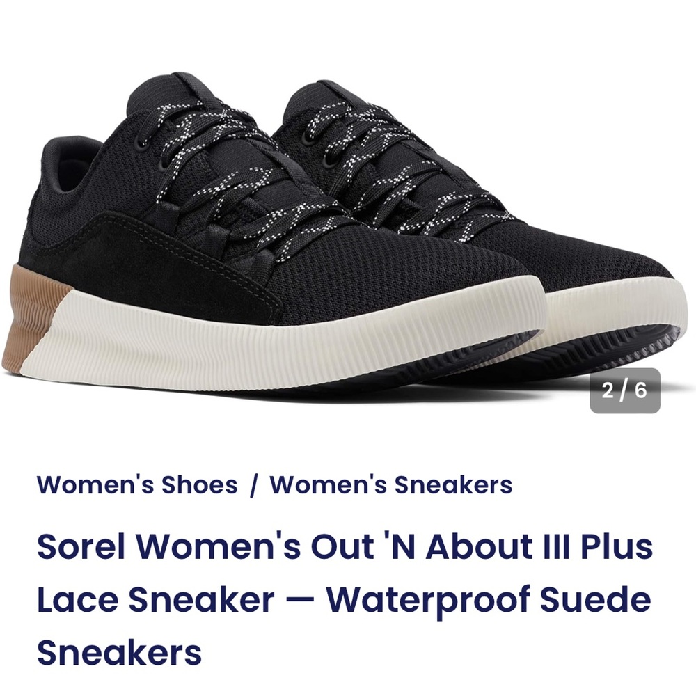 Sorel out ‘n about plus lace sneaker size 8.5 out and about plus gym shoe